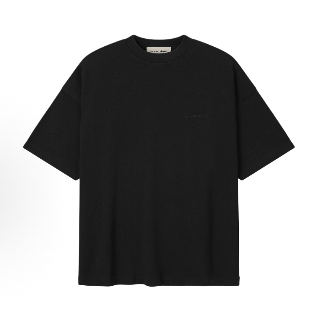 Essentials 118 26SS ESS AlwaysOn Mens Short Sleeve T : Black /VINTAGE Light Oatmeal /OATMEAL HEATHER XS (XL) - Image 3