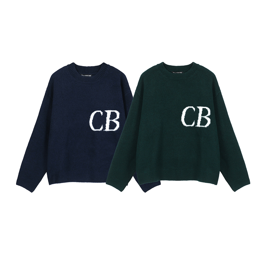 On Running 198 Cole Buxton Small Logo Floral Wide Collar Fleece Black Off White Grey Blue Ink Green S-XL M985# - Image 4