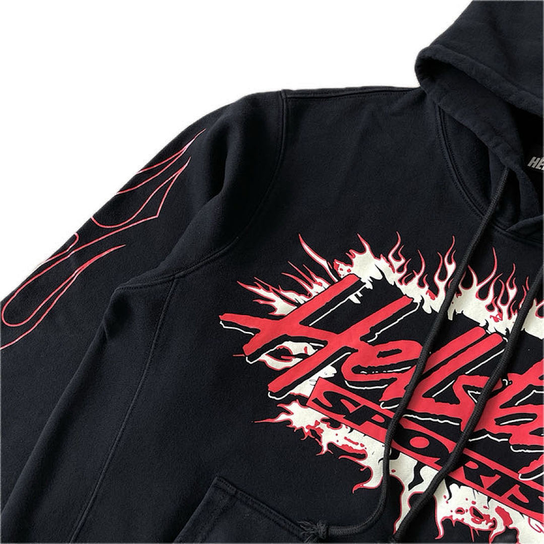 Hellstar 258 Hellstar Studios Airbrushed Skull Water Black S-M-L-XL - Image 6