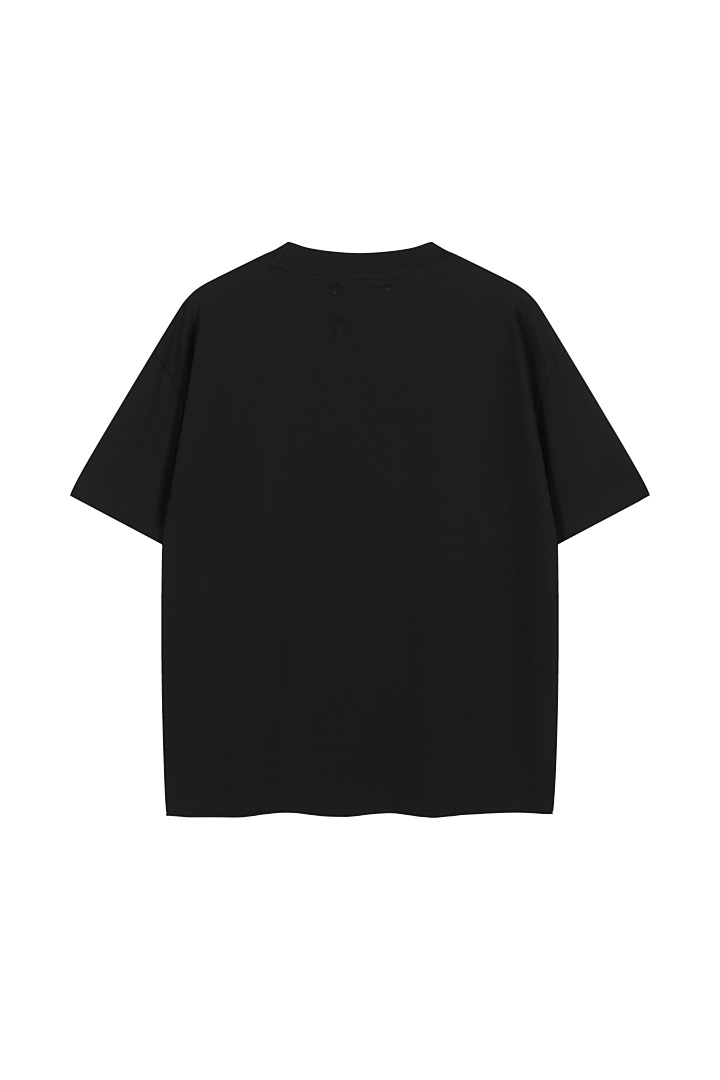 Unbranded 108 JIL SANDER Label Print Logo Short Sleeve T Black White Cream Apricot S-XL J9888# - Image 4