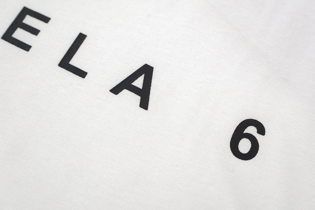 On Running 108 Maison Margiela MM6 Print Short Sleeve T Black White 46 48 50 52 3414# - Image 24