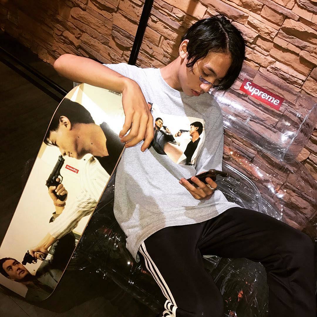 Supreme 108 Sup 18Fw The Killer Trust Print Tee Black, White, S-XL - Image 10