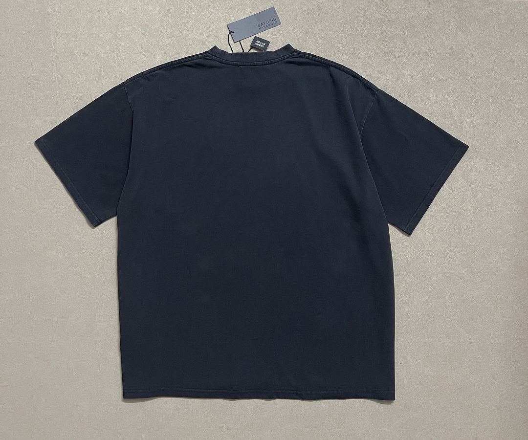 Unbranded 138 Satoshi Nakamoto Vintage Tee T Washed Black S M L - Image 4