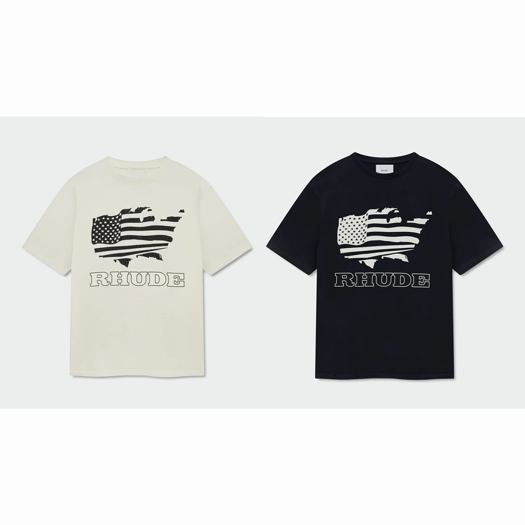 Unbranded 118 RHUD Print T : S M L XL Cream Apricot - Image 3