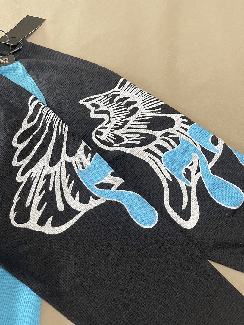 Unbranded 148 SATOSHI NAKAMOTO SN Racing Wind Long Sleeve T : Blue Red S M L - Image 9