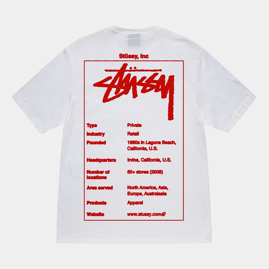 Stussy 108 Stussy Short Sleeve T : Black White Grey S Ｍ L XL - Image 9