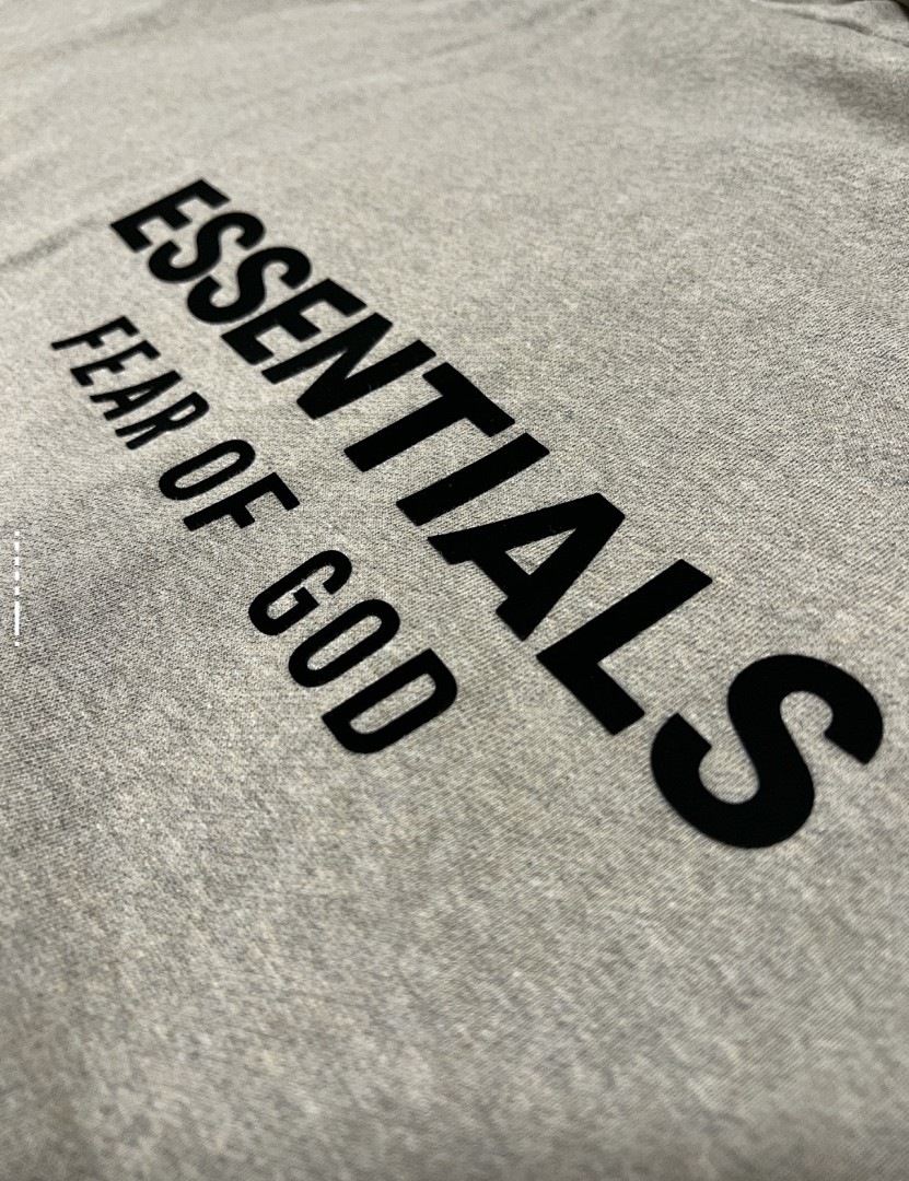Essentials 238 Ess ALWAYS SS25 ON Classic Short Sleeve Jet Grey XS-XL (Black Homestead) - Image 14