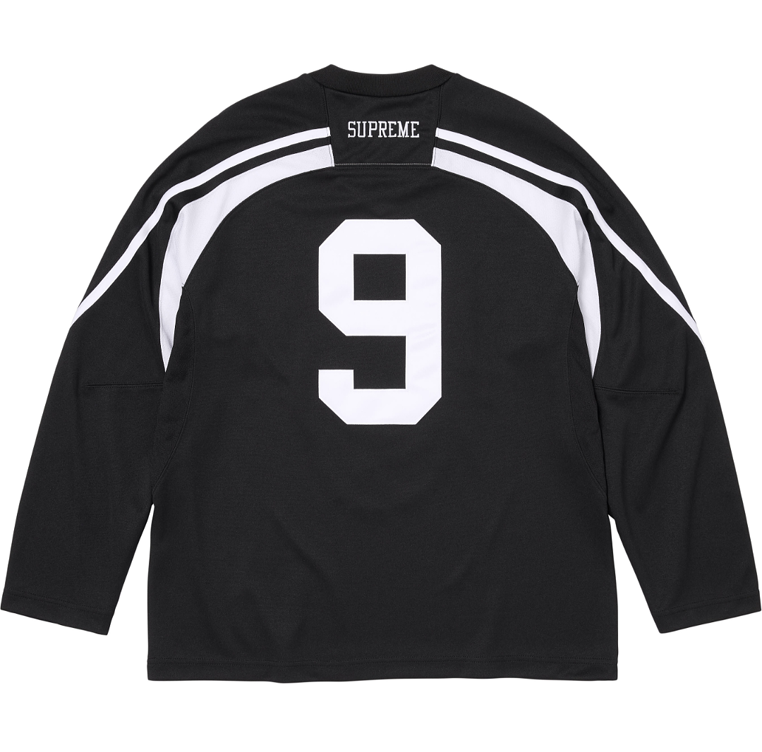 Supreme 248 SS26 HOCKEY JERSEY Long Sleeve Ice Black Purple S- XL - Image 6