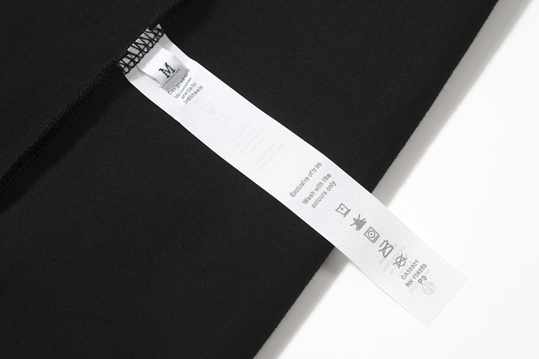 Unbranded 108 LULU Wind Label Logo Short Sleeve T Black S-XL L9100# - Image 14