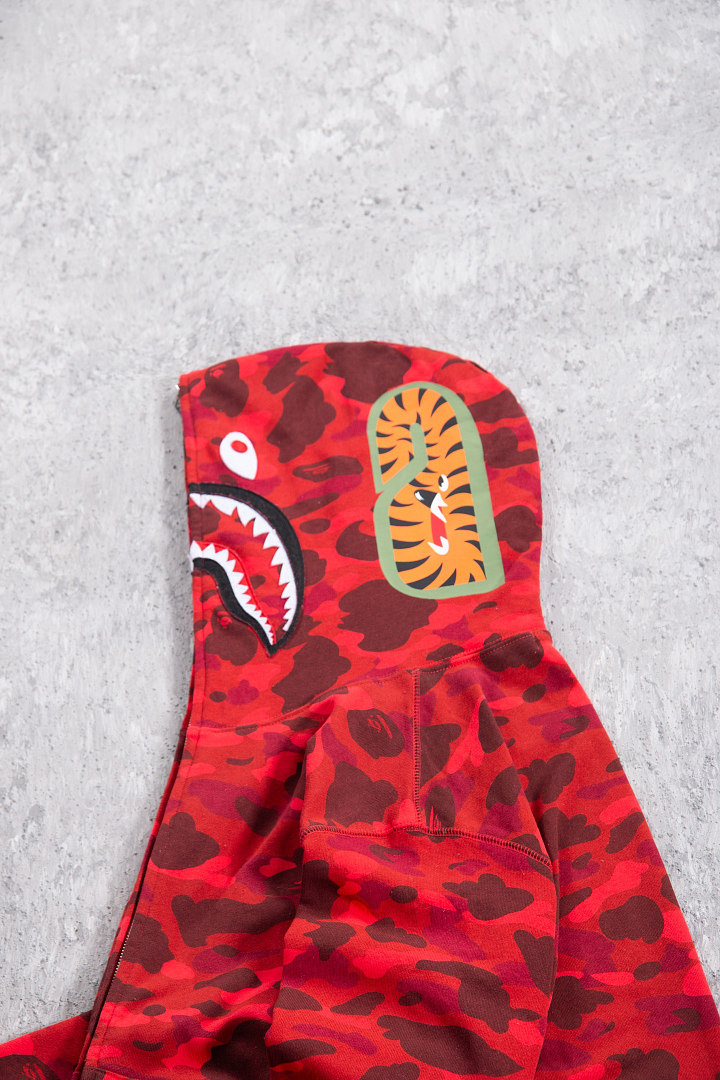 Bape 438 : Green Camo Red Yellow Purple Pink Blue Grey White Black S-XL - Image 27