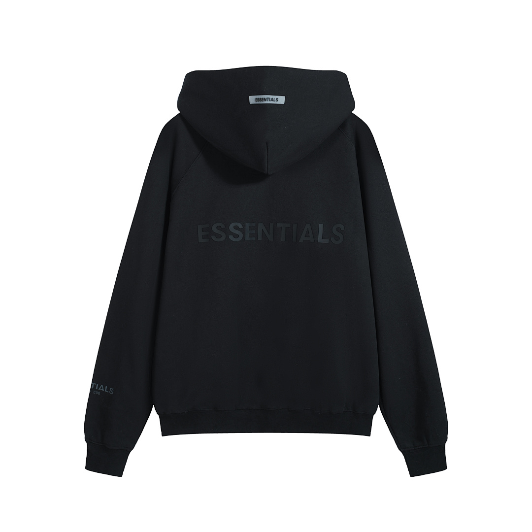 Essentials 228 ESS Gum LOGO Grey Black S-XL 6695 - Image 4
