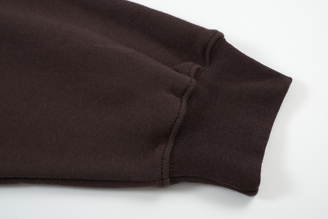 Essentials 98 ESS LOGO Sleeve Collar Purple Mist Blue Brown Black Big White Yellow Sand S-XL 6204# - Image 41