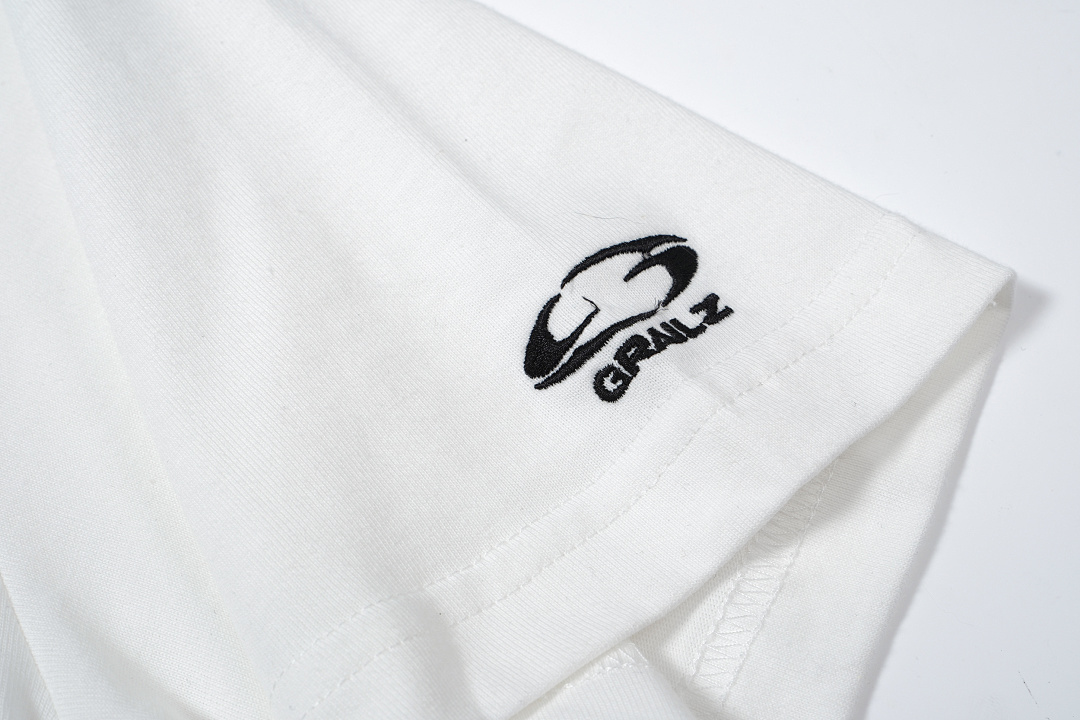 Unbranded 118 Grailz 23Ss MULTI LOGO Print Short Sleeve T Black White 1 2 3 G1907# - Image 10