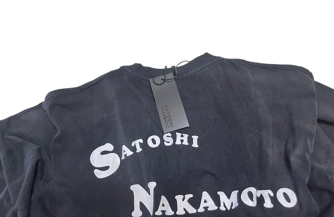 Unbranded 138 Satoshi Nakamoto Follow Me Longsleeve T-Shirt Long Sleeve T : Washed Black S M L - Image 10