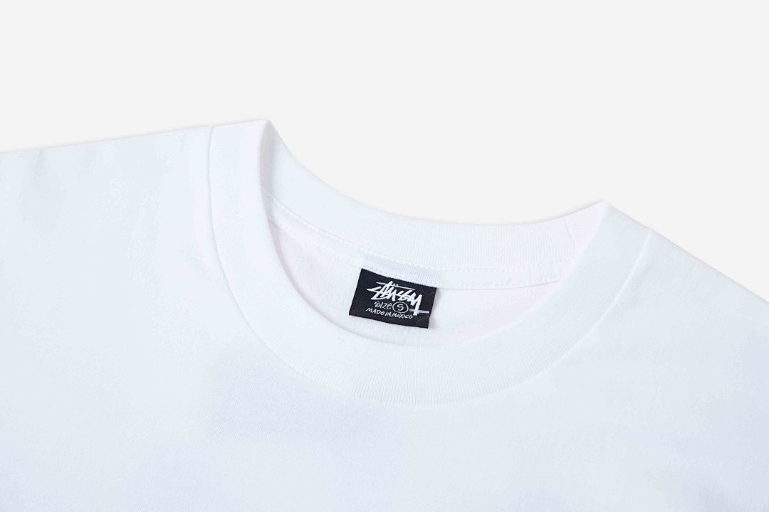 Stussy 118 Stu FW24 CROWN BAND S LOGO TEE Print Short Sleeve T Black White M L - Image 6