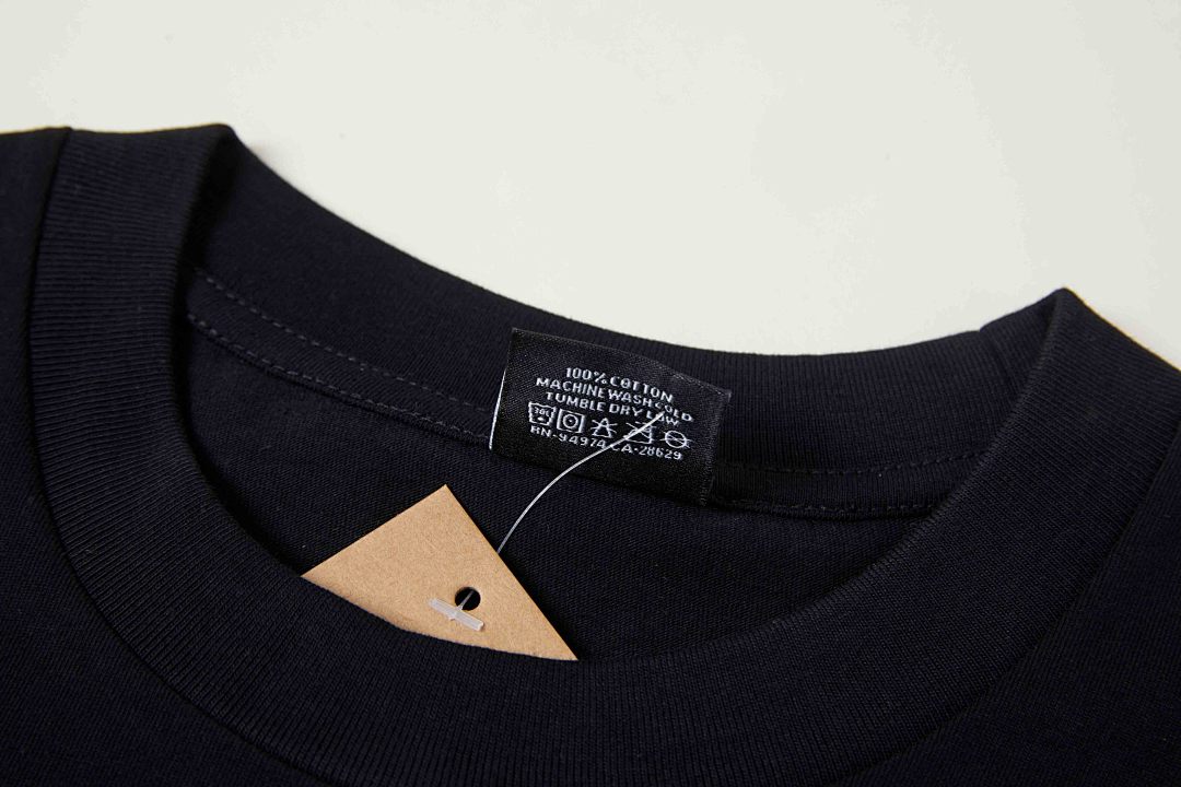 Stussy 108 Stu Fw24 LAGUNA USA TEE PIGMENT DYED Print Short Sleeve T Black White S M L - Image 8