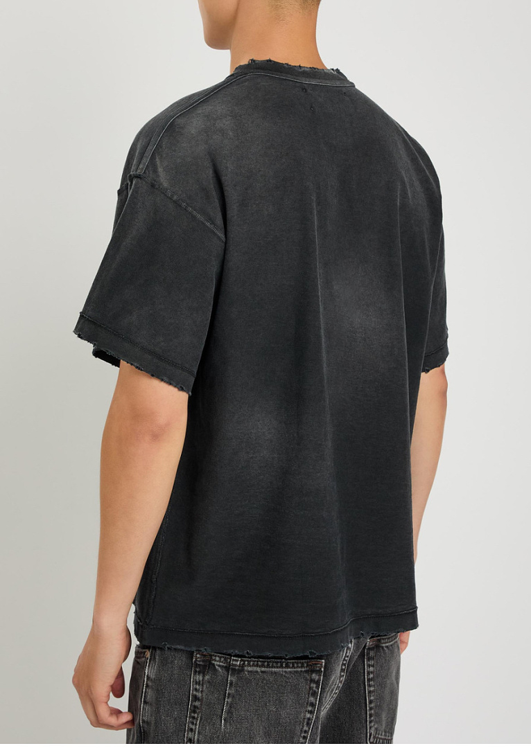 Unbranded 128 SATOSHI NAKAMOTO Gridlock T : Washed Black S M L - Image 13