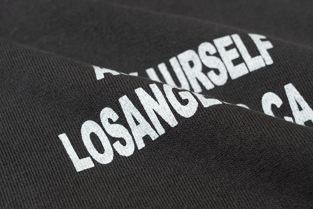 Unbranded 218 ASKYURSELF Print Grey Black S-XL 4043# - Image 11