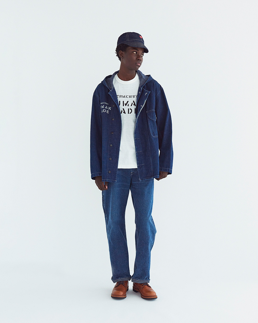 Human Made 118 HUMAN MADE 24Fw GRAPHIC T-SHIRT LOGO Print Cotton Short Sleeve T : Black White S M L - Image 19
