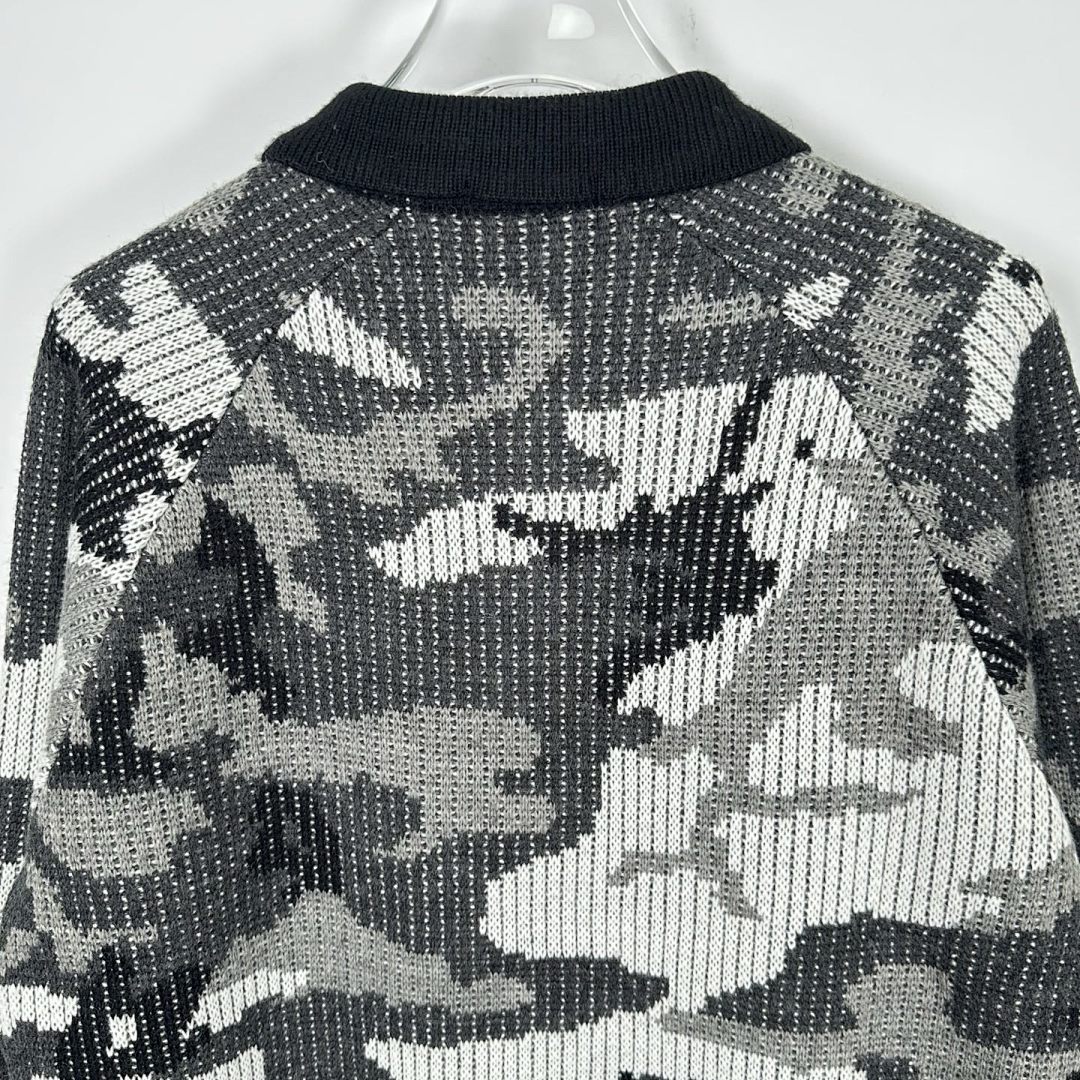 Bape 398 FW25 SMALL BOX POLO SWEATER Embroidered Label Long Sleeve / Fleece Black Pink Camo S-XL - Image 35