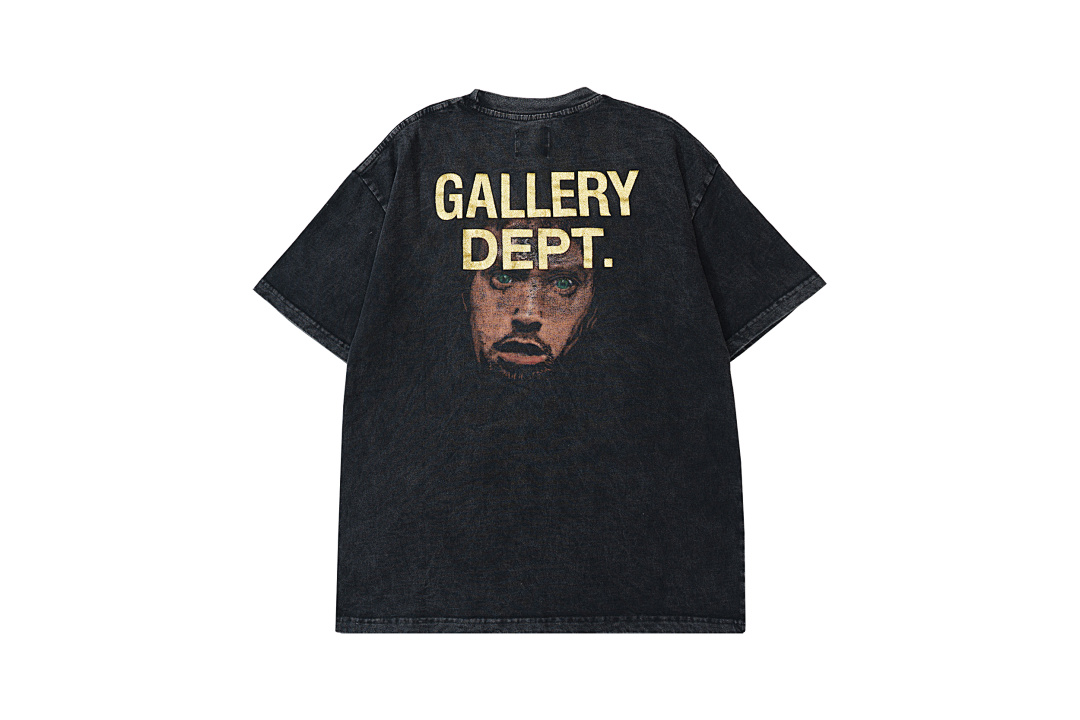 Gallery Dept 108 GALLERY DEPT. Print Short Sleeve T Black S-XL 3740# - Image 4