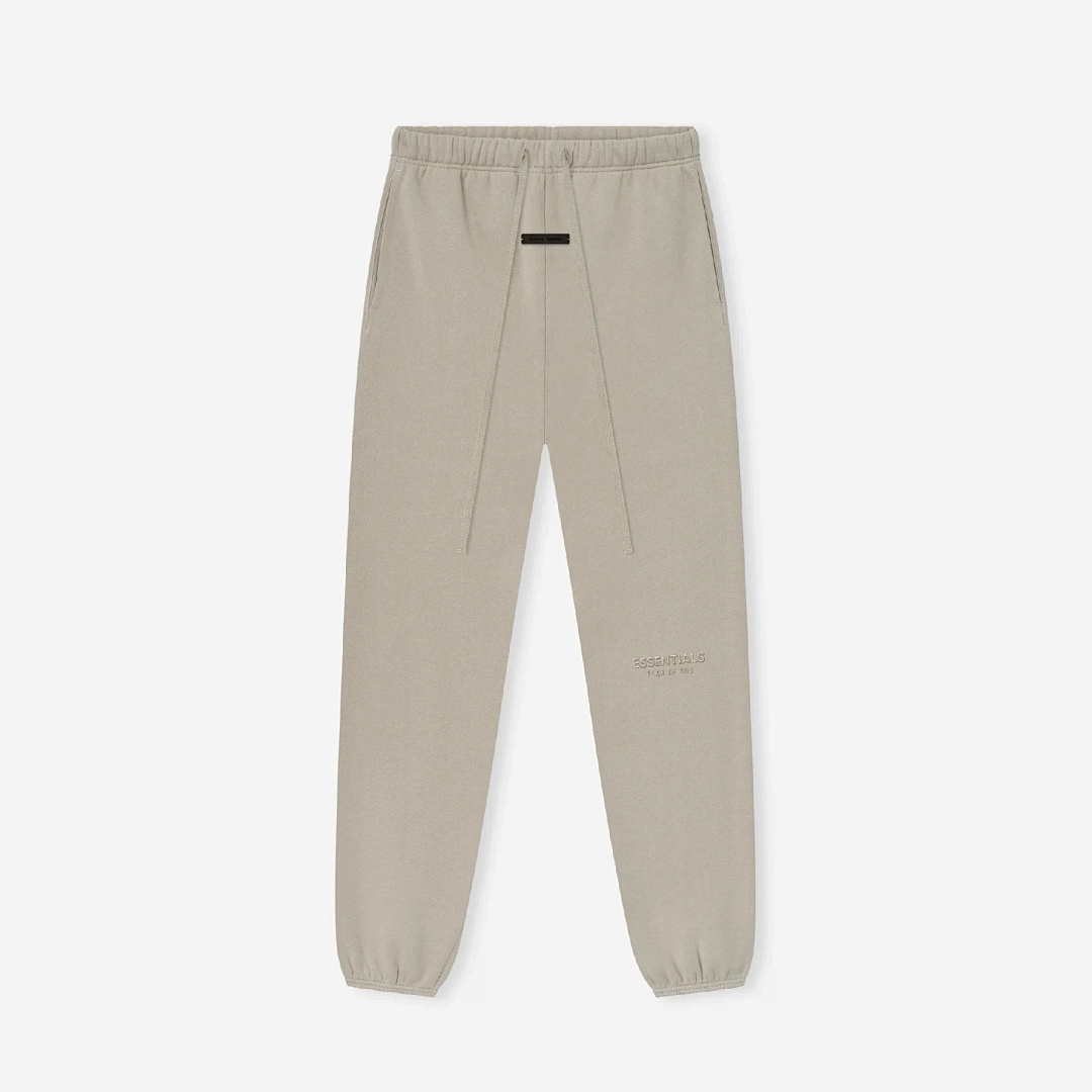 Essentials 178 Ess SS25 Vintage Fleece Sweatpant Silk Silver Gum Long Black Oatmeal Grey Brown XS-XL - Image 22