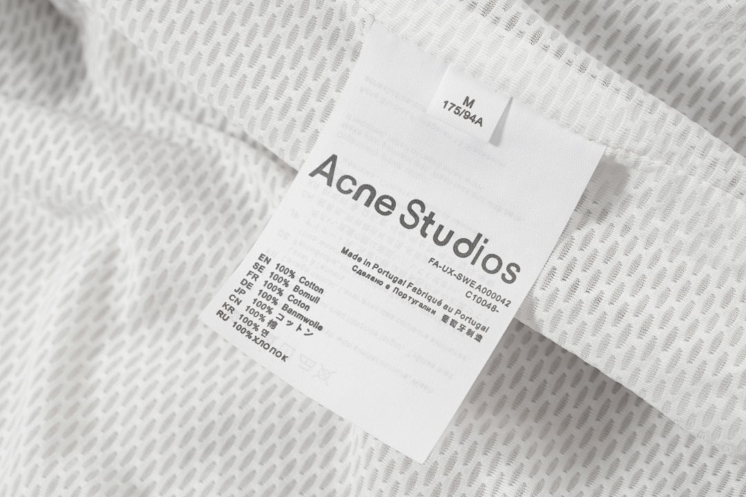 Acne Studios 298 AC Print Wind Grey Black S-XL 3392# - Image 35
