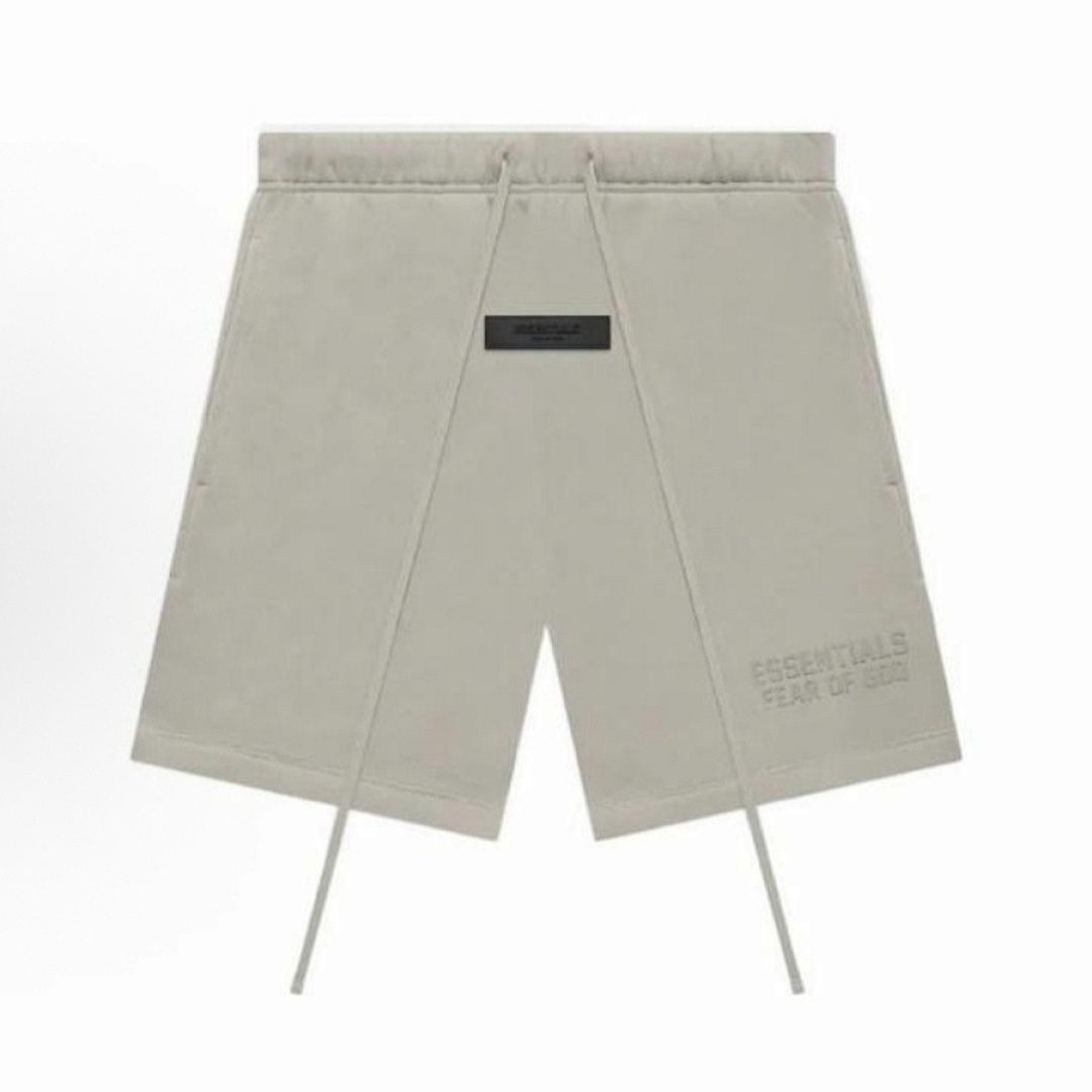 Essentials 148 Ess Double Velvet Solid Cotton Short Coffee Grey Black White Smoke Red XS-XL - Image 25