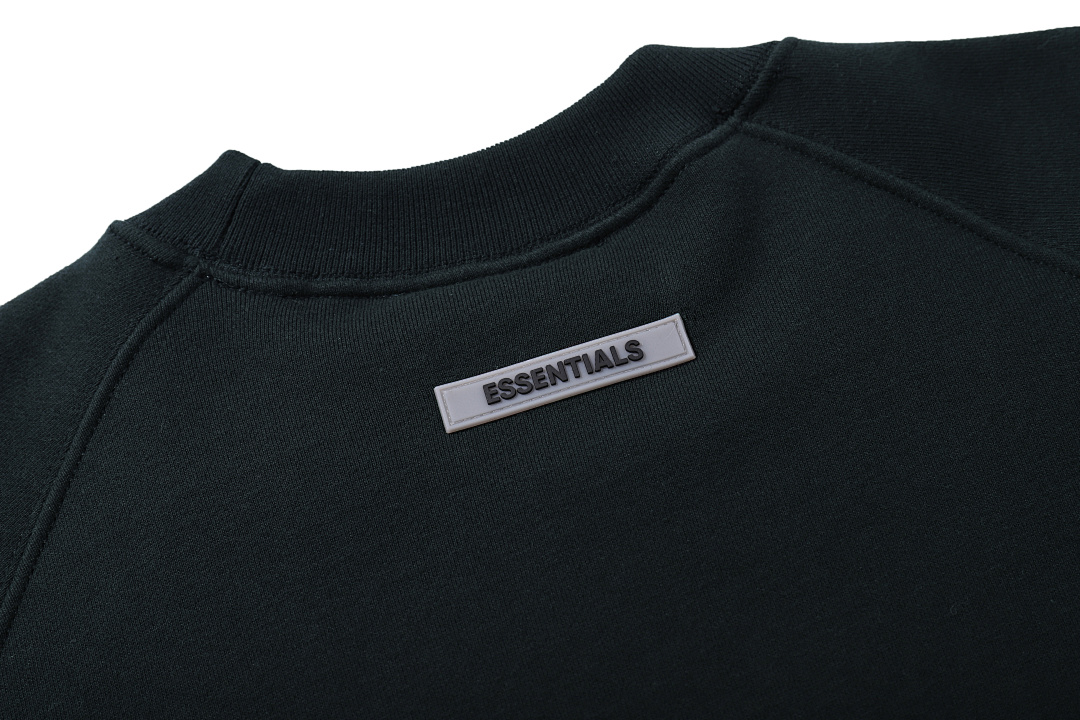 Essentials 98 FEAR OF GOD ESSENTIALS FOG Sleeve LOGO Collar White Blue Light Black Apricot High Grey Camel S-XL 6675# - Image 51