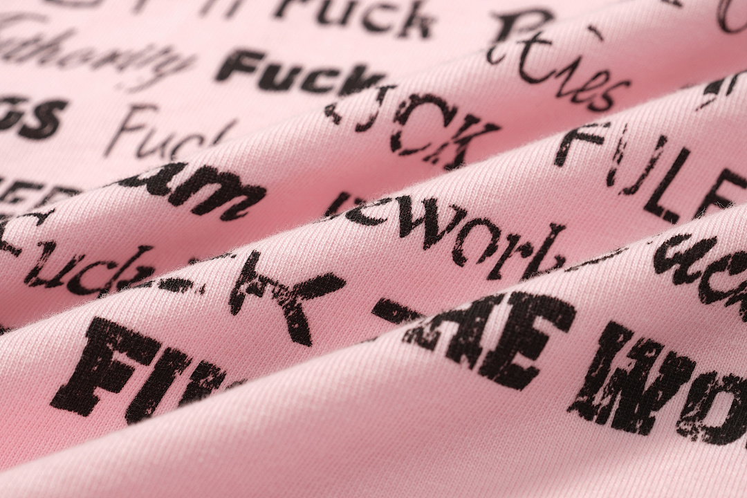 Unbranded 128 VTM Label Logo Print Short Sleeve T Pink Black S-XL V5208# - Image 15