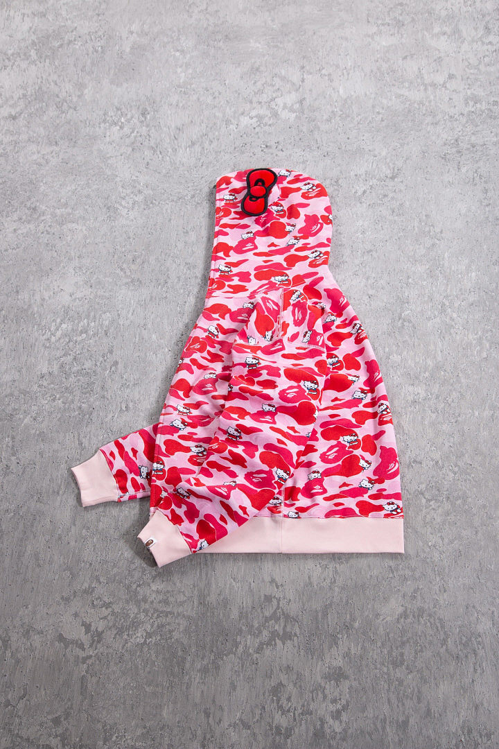 Bape 438 Collab Triple : Black Pink S-XL - Image 11