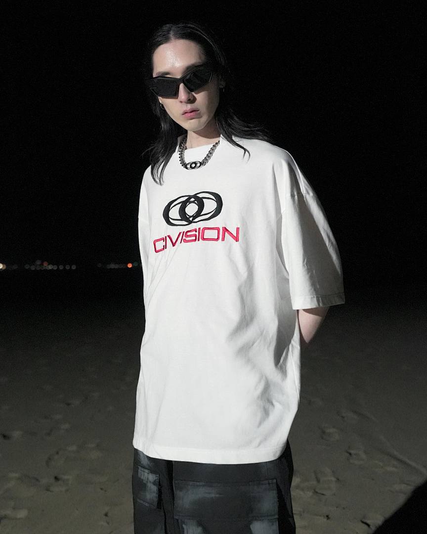 On Running 108 CIVISION By CSC Embroidered LOGO Label Short Sleeve T Black White 1 2 3 3407# - Image 40