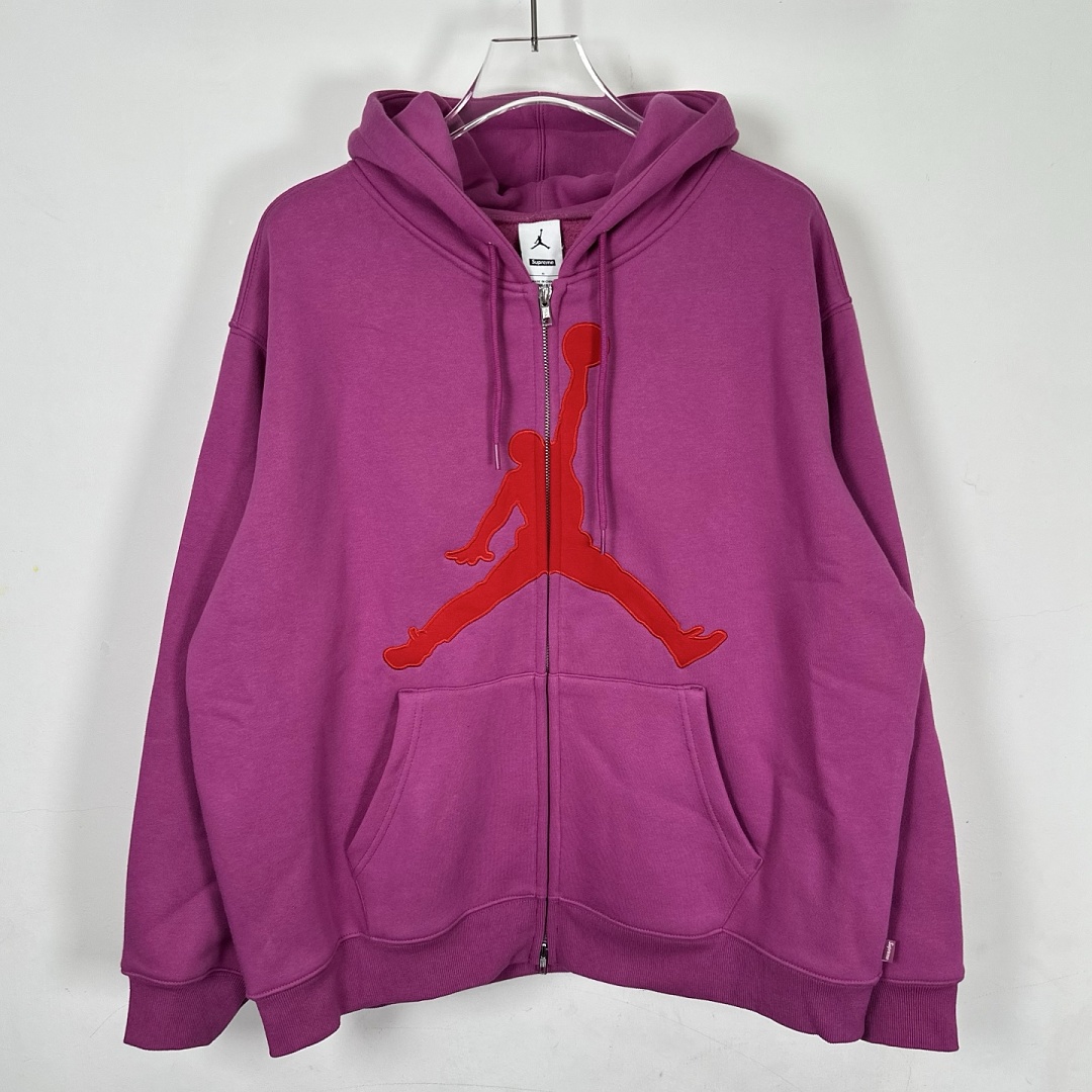 Supreme 368 ZIP UP HOODED SWEATSHIRT Buckle Embroidered Black Light Blue Red S-XL - Image 30