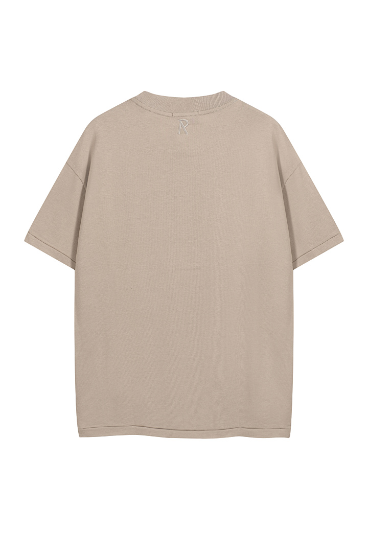 Represent 118 REPRESE Logo Embroidered Washed Short Sleeve T Sand Desert Yellow Black S-XL R3114# - Image 20