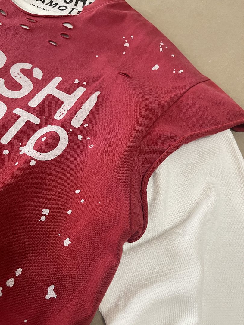 Unbranded 128 SATOSHI NAKAMOTO Luke Destroyed Ink Sleeve T : Washed Black Blue Red S M L - Image 29