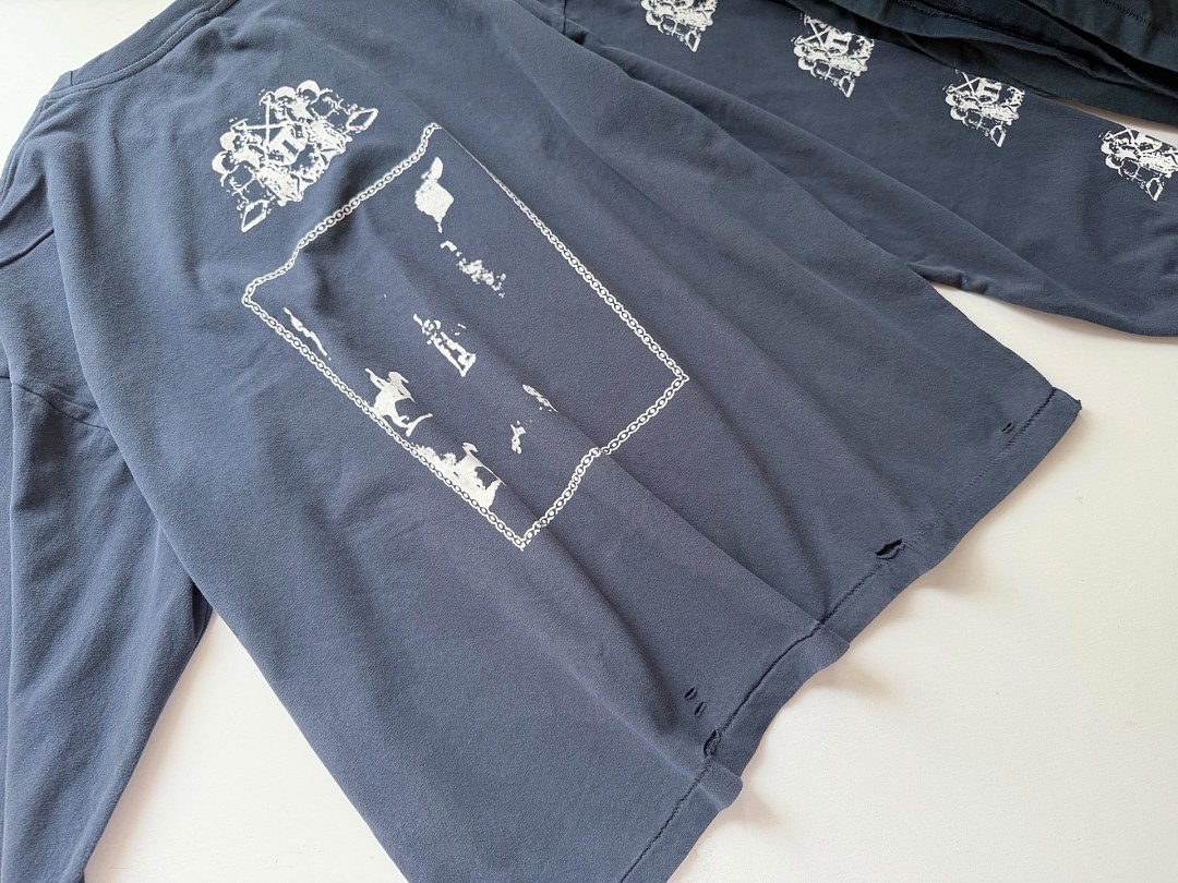 Enfants Riches Deprimes 168 Enfants Riches Deprimes I TOLD YOU WAS SICK Long Sleeve T : S M L XL (Blue) - Image 9