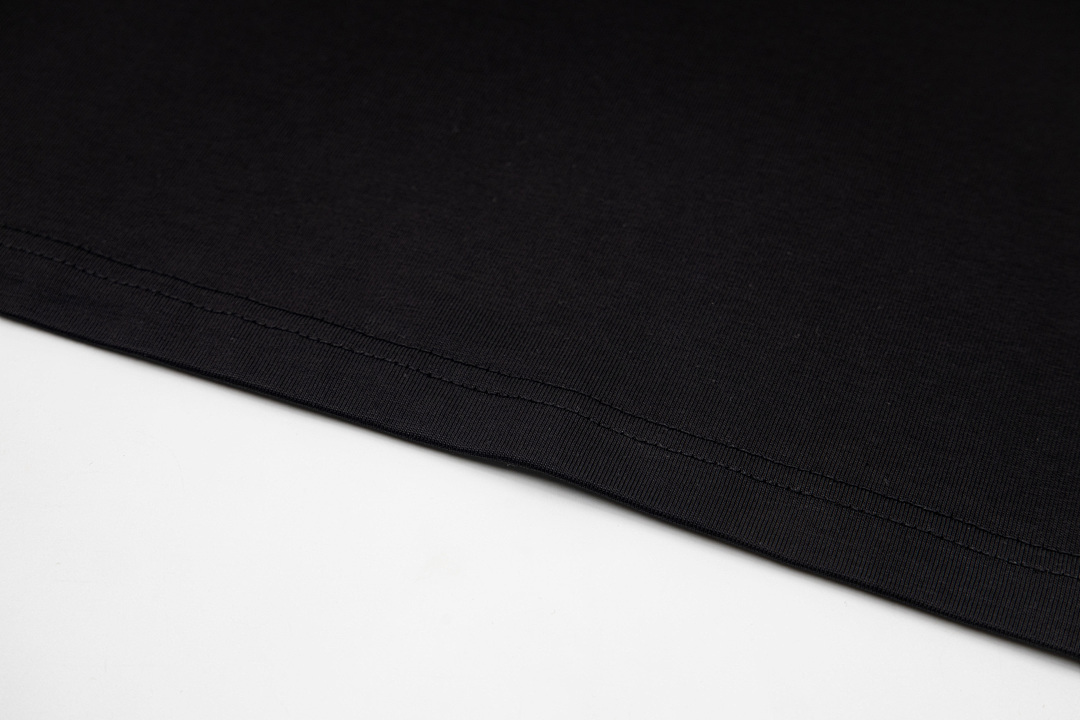 AMIRI 118 Wide Version Model Short Sleeve T Logo Print High Wind Black White S M L XL 9904# - Image 10