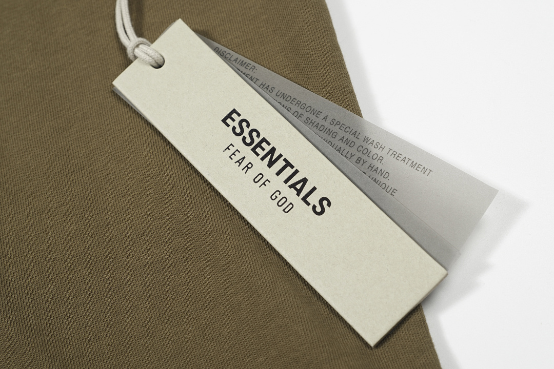 Essentials 118 ESS 24FW Print Short Sleeve T Green Oatmeal Grey Black White Olive S-XL 6261# - Image 84