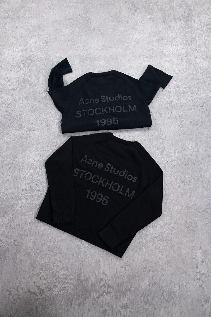 Acne Studios 288 Ac 1996 Fleece : Black S-XL - Image 5