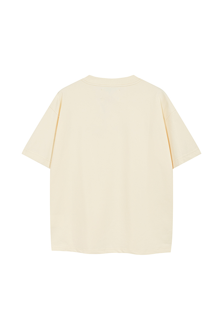 Unbranded 108 JIL SANDER Label Print Logo Short Sleeve T Black White Cream Apricot S-XL J9888# - Image 35
