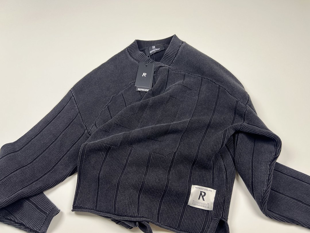 Represent 218 Represent Olive Long Sleeve : S M L XL Washed Black Resent - Image 8