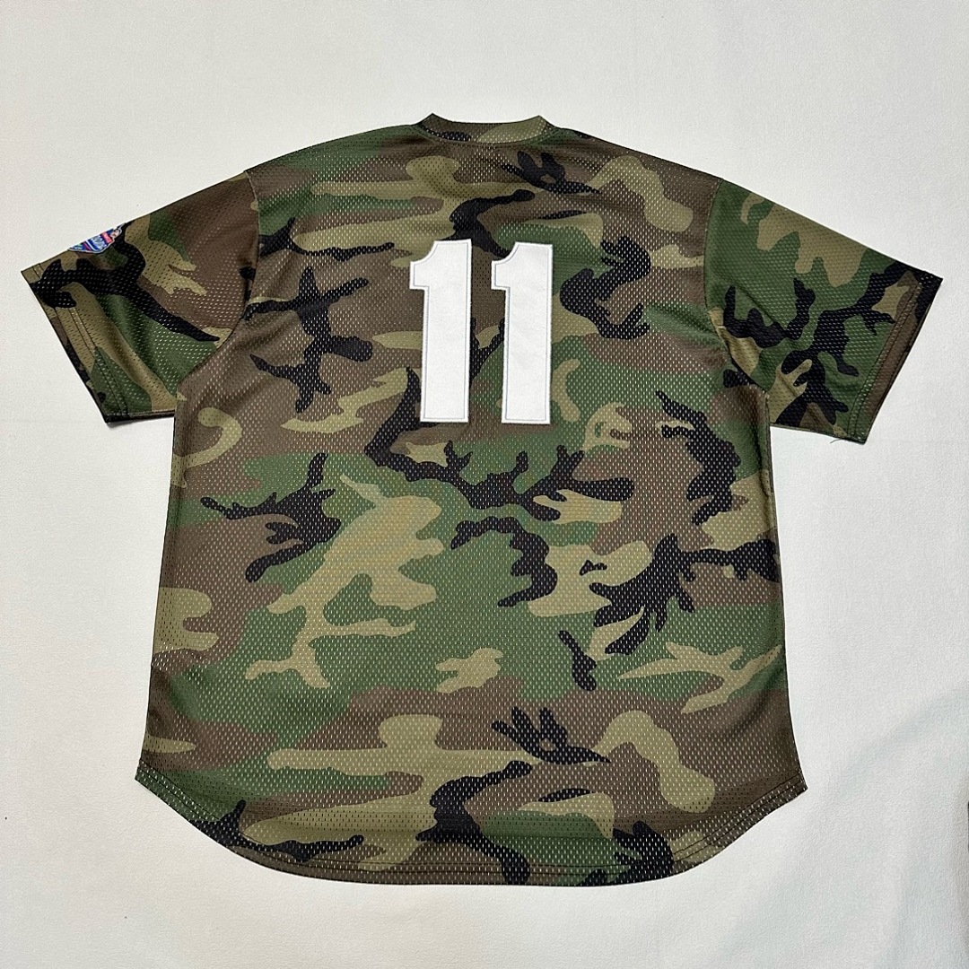 Bape 198 SS25 S LOGO BASEBALL HENLEY TEE Collar T (Black White Blue Pink Green Camo) - Image 20