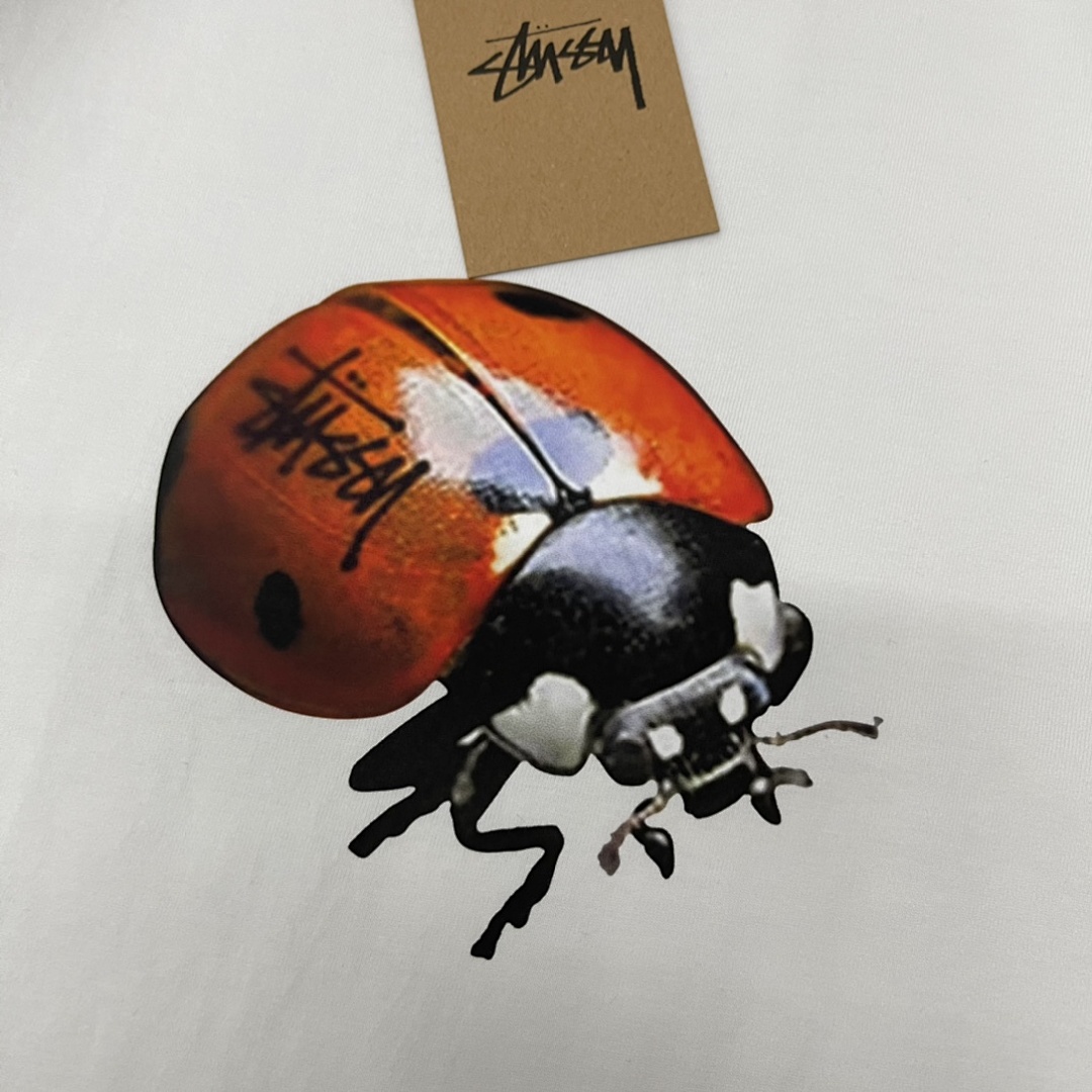 Stussy 108 Stussy Print Short Sleeve T : Black White Green S Ｍ L XL - Image 10
