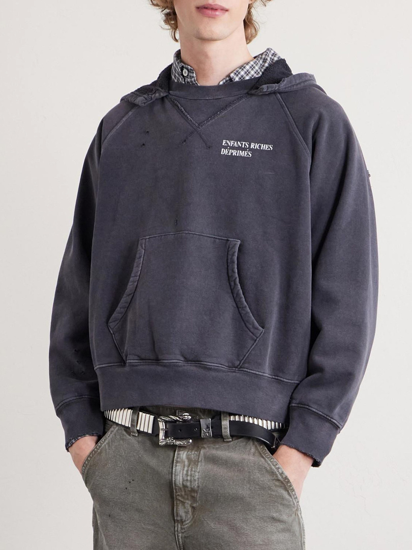 Enfants Riches Deprimes 228 Enfants Riches Deprimes Sleeve : S M L XL (Washed Black) - Image 15