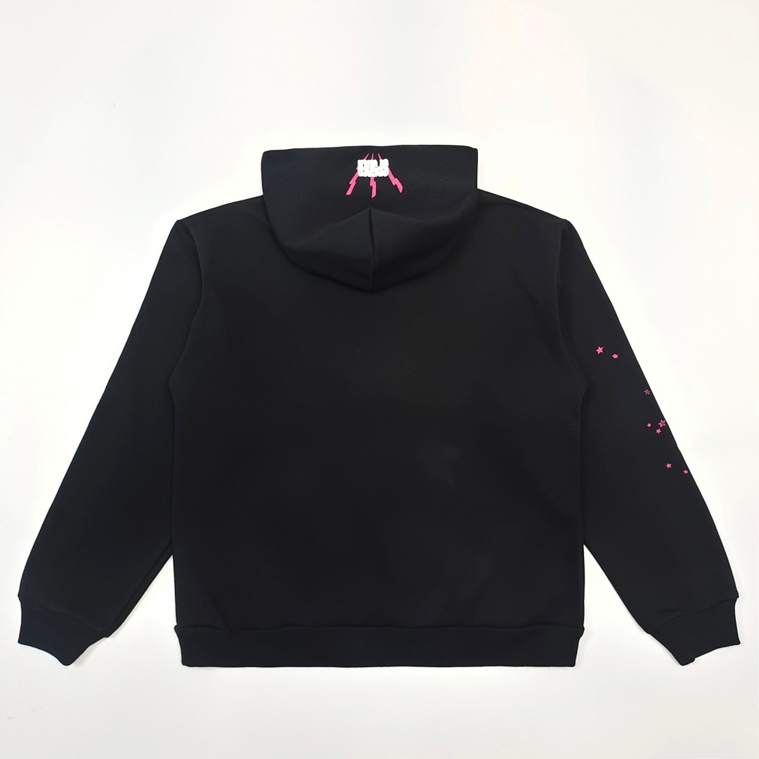 Sp5der HOODIE Brown Angel 555 Mens Womens Top Black S-XXL - Image 4