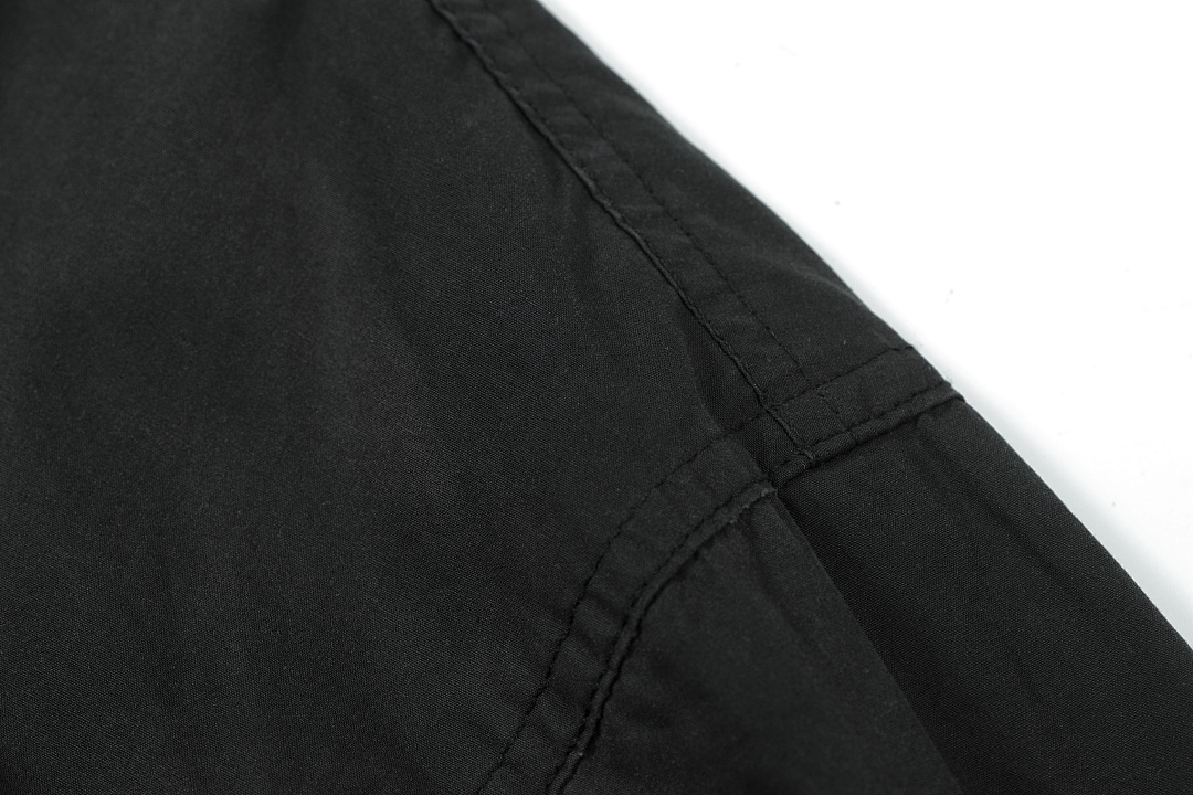Off-White 288 AC Logo Zipper Jacket Print Wind Black Off White S-XL 3396# - Image 11