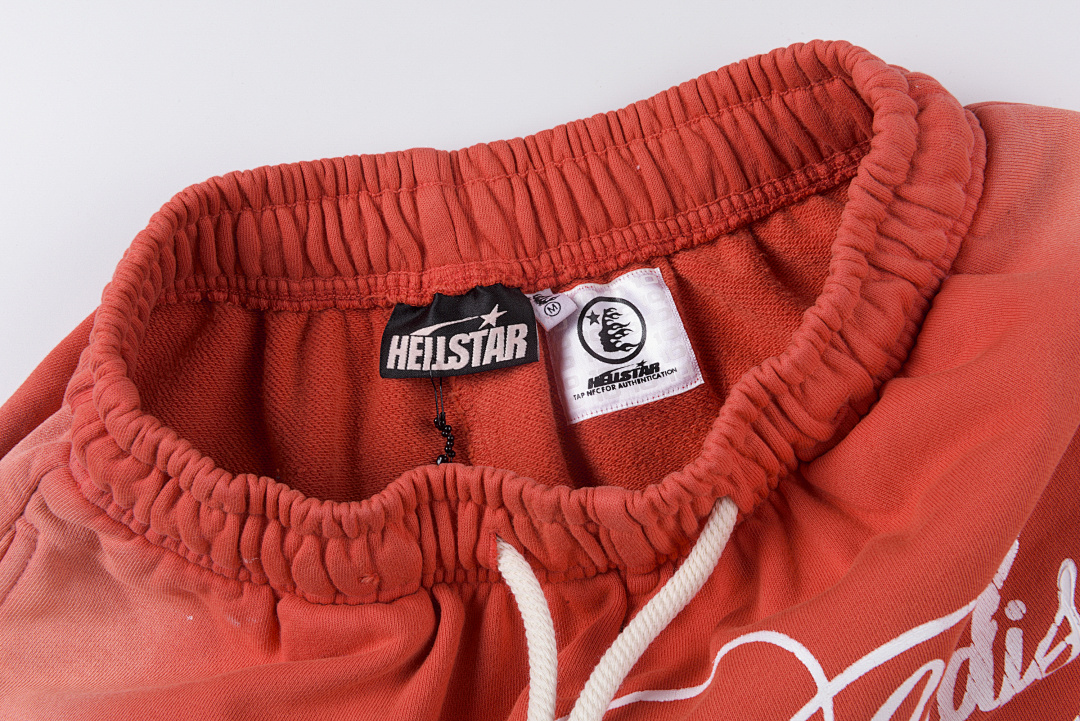 Hellstar 248 Hellstar Studios Path To Paradise Shorts Mens Womens Water Short Red S-XL - Image 9