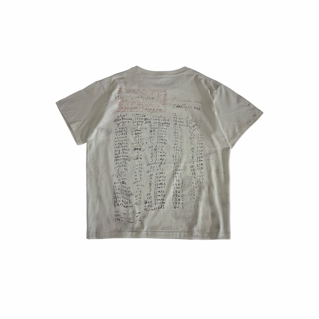 Enfants Riches Deprimes 128 Enfants Riches Deprimes Print Short Sleeve : S M L XL (White) - Image 3