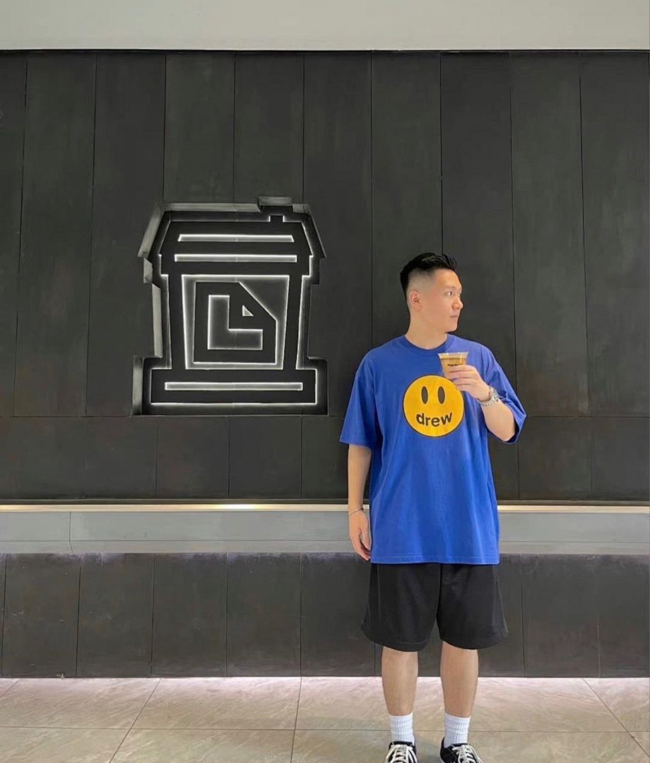Drew House 108 DREW HOUSE 22FW Mascot Tee LOGO Print Short Sleeve T Cream White Black Red Color Blue Pink Purple S M L - Image 16