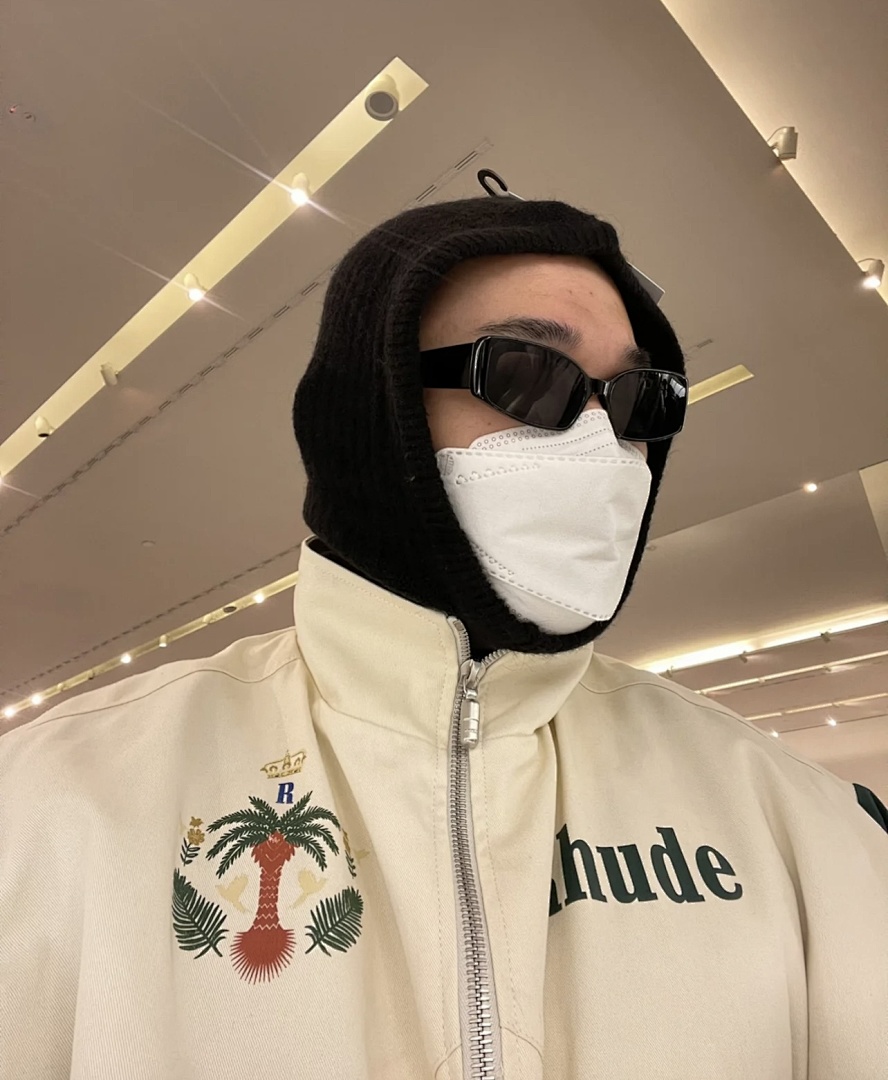 Unbranded 338 RHUDE Patchwork Logo Gum White Green S-XL H8035# - Image 23